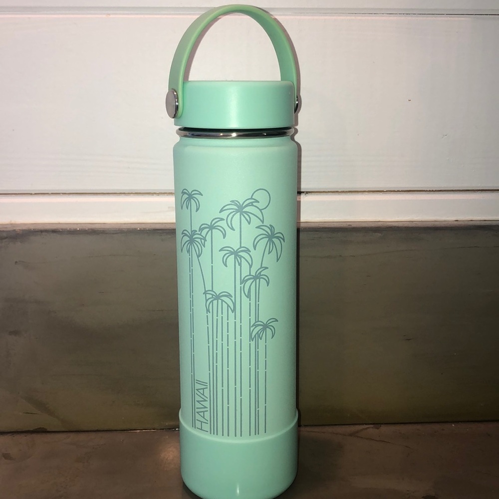 🌈🌴Limited Edition Hawaii Hydro Flask- Mint Palm